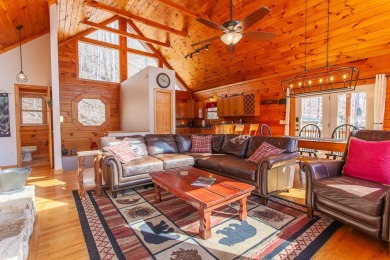 Charming Log Cabin Retreat in Bryson City -Nestled in the heart on Smoky Mountain Country Club in North Carolina - for sale on GolfHomes.com, golf home, golf lot