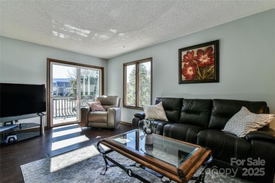 A Sunlit Corner Retreat in The Lynx - Wrapped in Woods, Light on Black Mountain Golf Course in North Carolina - for sale on GolfHomes.com, golf home, golf lot