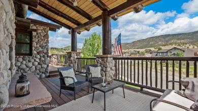 Sip your morning coffee on the covered deck while taking in on Lakota Canyon Ranch and Golf Club in Colorado - for sale on GolfHomes.com, golf home, golf lot