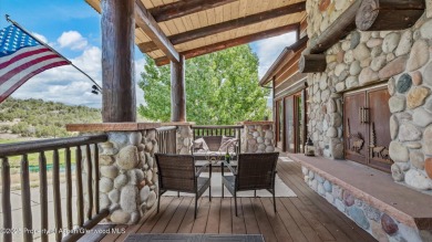 Sip your morning coffee on the covered deck while taking in on Lakota Canyon Ranch and Golf Club in Colorado - for sale on GolfHomes.com, golf home, golf lot