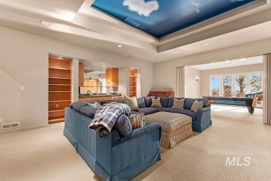 Surrounded by 300+ acres of rolling foothills, this legacy on Warm Springs Golf Club in Idaho - for sale on GolfHomes.com, golf home, golf lot