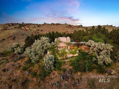 Surrounded by 300+ acres of rolling foothills, this legacy on Warm Springs Golf Club in Idaho - for sale on GolfHomes.com, golf home, golf lot