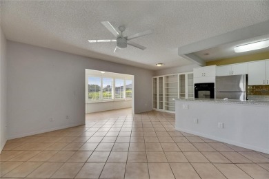 With a finished Florida room this is one of the larger 1-bedroom on Kings Point Executive Golf Course in Florida - for sale on GolfHomes.com, golf home, golf lot