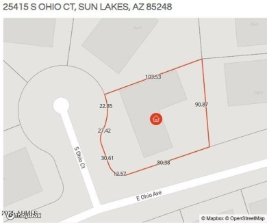 Extraordinarily upgraded 3 bed/2 bath on a large corner cul de on Sun Lakes Country Club in Arizona - for sale on GolfHomes.com, golf home, golf lot