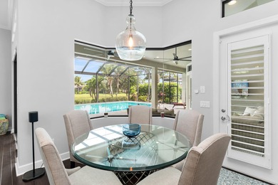 Beautiful sunsets from this home with western exposure on The Rookery At Marco in Florida - for sale on GolfHomes.com, golf home, golf lot