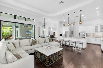 Beautiful sunsets from this home with western exposure on The Rookery At Marco in Florida - for sale on GolfHomes.com, golf home, golf lot