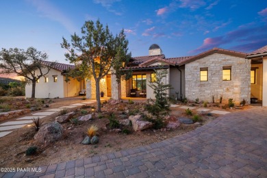 Indulge in luxury at this custom-built home boasting mountain on Talking Rock Golf Club in Arizona - for sale on GolfHomes.com, golf home, golf lot