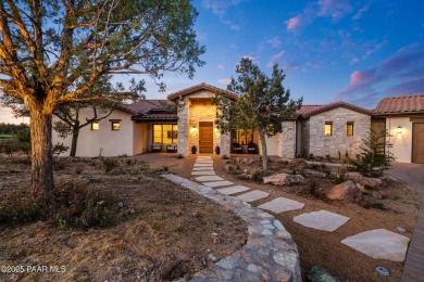 Indulge in luxury at this custom-built home boasting mountain on Talking Rock Golf Club in Arizona - for sale on GolfHomes.com, golf home, golf lot