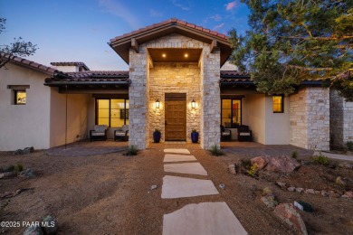 Indulge in luxury at this custom-built home boasting mountain on Talking Rock Golf Club in Arizona - for sale on GolfHomes.com, golf home, golf lot