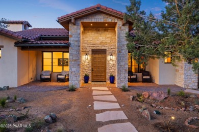 Indulge in luxury at this custom-built home boasting mountain on Talking Rock Golf Club in Arizona - for sale on GolfHomes.com, golf home, golf lot