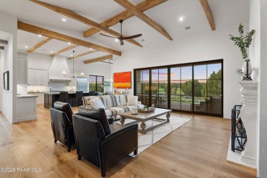 Indulge in luxury at this custom-built home boasting mountain on Talking Rock Golf Club in Arizona - for sale on GolfHomes.com, golf home, golf lot