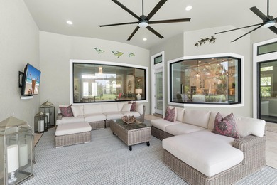 Beautiful sunsets from this home with western exposure on The Rookery At Marco in Florida - for sale on GolfHomes.com, golf home, golf lot