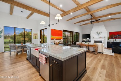 Indulge in luxury at this custom-built home boasting mountain on Talking Rock Golf Club in Arizona - for sale on GolfHomes.com, golf home, golf lot