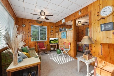 Welcome to beautiful Daggett Lake! This adorable cabin, situated on Crosswoods Golf Course - Crosswoods in Minnesota - for sale on GolfHomes.com, golf home, golf lot