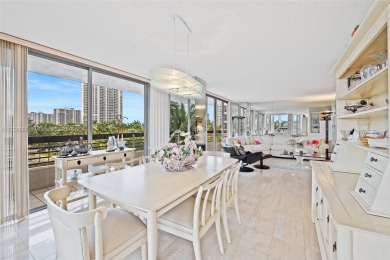 Stunning Intracoastal, and pool views from this 2 bed, 2 bath on Turnberry Isle Resort and Club in Florida - for sale on GolfHomes.com, golf home, golf lot