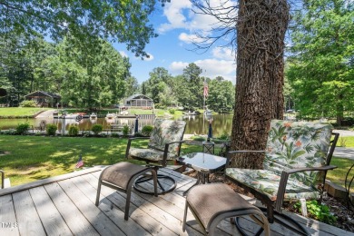 The Ultimate Waterfront Getaway awaits you at in a gated lake on River Golf and County Club at Lake Royale in North Carolina - for sale on GolfHomes.com, golf home, golf lot