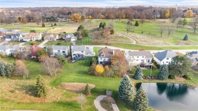 Live the dream of a home on the green in this contemporary on Pine Ridge Country Club in Ohio - for sale on GolfHomes.com, golf home, golf lot