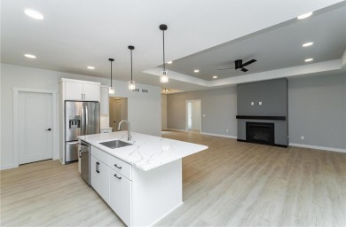Amazing new construction slab on grade located in the Hadley on Hadley Creek Golf Course in Minnesota - for sale on GolfHomes.com, golf home, golf lot