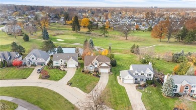 Live the dream of a home on the green in this contemporary on Pine Ridge Country Club in Ohio - for sale on GolfHomes.com, golf home, golf lot