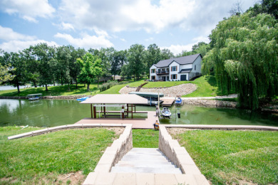 Welcome to the Epitome of Luxury Living at the Lake! on Oak Run Golf Course in Illinois - for sale on GolfHomes.com, golf home, golf lot