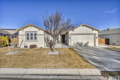 This home is perfectly located at the 13th hole with stunning on Dayton Valley Golf Club At Legado in Nevada - for sale on GolfHomes.com, golf home, golf lot