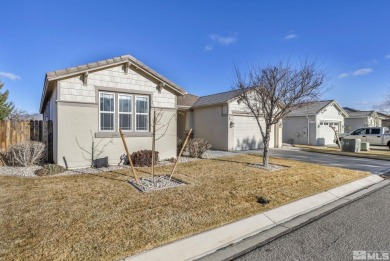 This home is perfectly located at the 13th hole with stunning on Dayton Valley Golf Club At Legado in Nevada - for sale on GolfHomes.com, golf home, golf lot