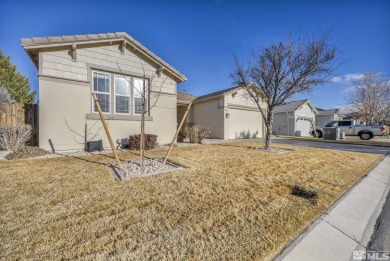 This home is perfectly located at the 13th hole with stunning on Dayton Valley Golf Club At Legado in Nevada - for sale on GolfHomes.com, golf home, golf lot