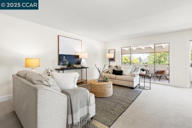 This bright and cheerful Sequoia Wrap end-unit is like a tree on Rossmoor Golf Course in California - for sale on GolfHomes.com, golf home, golf lot