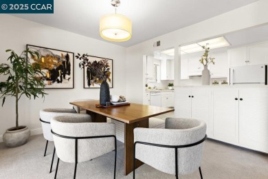 This bright and cheerful Sequoia Wrap end-unit is like a tree on Rossmoor Golf Course in California - for sale on GolfHomes.com, golf home, golf lot