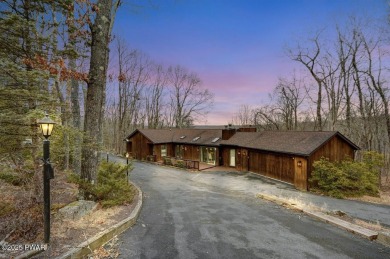 Escape to this beautiful mountain home offering the perfect on Lords Valley Country Club, Inc in Pennsylvania - for sale on GolfHomes.com, golf home, golf lot