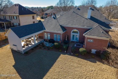 This Captivating 4167' Custom Home boasts 4 beds / 3 Full baths on Jackson Country Club in Tennessee - for sale on GolfHomes.com, golf home, golf lot