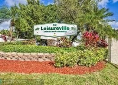 Larger model home in the highly sought-after golf course on Leisureville Community Association in Florida - for sale on GolfHomes.com, golf home, golf lot