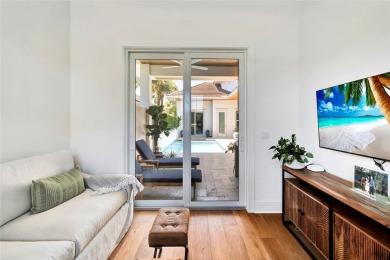 Built in 2020, this beautifully appointed home overlooks the on Orchid Island Golf and Beach Club in Florida - for sale on GolfHomes.com, golf home, golf lot