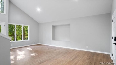 Completely remodeled inside and out, this 3-bedroom, 3-bath home on Tanglewood Shores Golf Club in Virginia - for sale on GolfHomes.com, golf home, golf lot