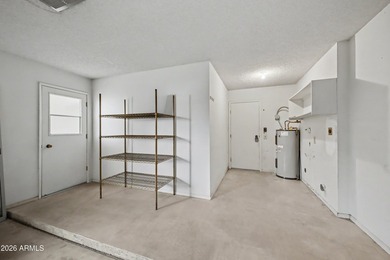 Welcome to this charming single-level attached home in Sun City on Sun City Lakes West and East in Arizona - for sale on GolfHomes.com, golf home, golf lot