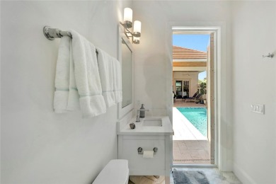 Built in 2020, this beautifully appointed home overlooks the on Orchid Island Golf and Beach Club in Florida - for sale on GolfHomes.com, golf home, golf lot
