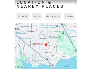 This stunning Renovated home IS STURDY AS STEEL AND NOTHING TO on Port Charlotte Golf Club in Florida - for sale on GolfHomes.com, golf home, golf lot