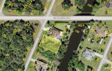 Build your dream home on this stunning waterfront lot in Port on Sabal Trace Golf and Country Club in Florida - for sale on GolfHomes.com, golf home, golf lot