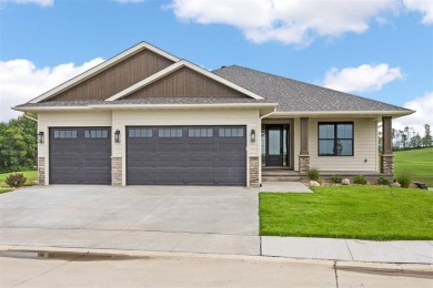 Beautiful Hodge Construction built ranch style home overlooking on Saddleback Ridge Golf Course in Iowa - for sale on GolfHomes.com, golf home, golf lot