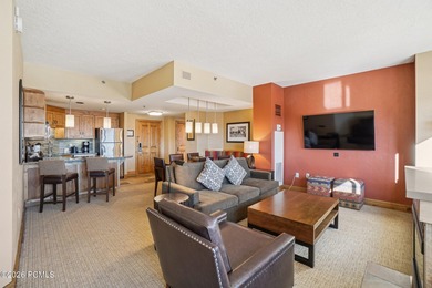 Enjoy true ski-in/ski-out living with this turnkey, fully on Canyons Golf Course in Utah - for sale on GolfHomes.com, golf home, golf lot