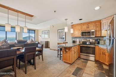 Enjoy true ski-in/ski-out living with this turnkey, fully on Canyons Golf Course in Utah - for sale on GolfHomes.com, golf home, golf lot