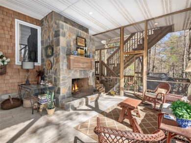 This charming country cottage has the convenience of being on Wildcat Cliffs Country Club in North Carolina - for sale on GolfHomes.com, golf home, golf lot