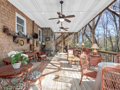 This charming country cottage has the convenience of being on Wildcat Cliffs Country Club in North Carolina - for sale on GolfHomes.com, golf home, golf lot