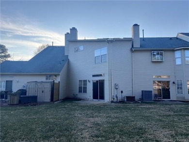 Charming 3-bedroom, 1.5-bathroom water view townhouse in the on Kiln Creek Golf and Country Club in Virginia - for sale on GolfHomes.com, golf home, golf lot