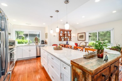 Beautifully updated end-unit 3-bedroom Berkshire-style condo on Pomperaug Golf Club in Connecticut - for sale on GolfHomes.com, golf home, golf lot