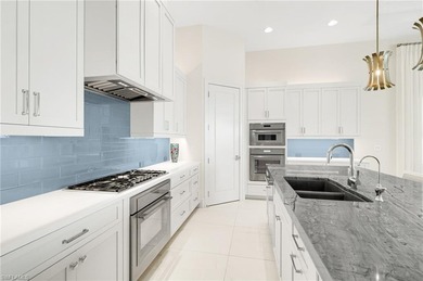 A breathtaking expression of modern luxury in the prestigious on Miromar Lakes Golf Club in Florida - for sale on GolfHomes.com, golf home, golf lot