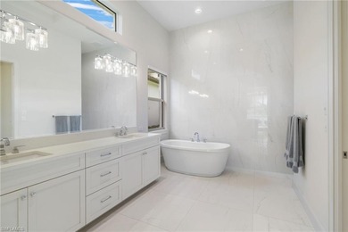 A breathtaking expression of modern luxury in the prestigious on Miromar Lakes Golf Club in Florida - for sale on GolfHomes.com, golf home, golf lot