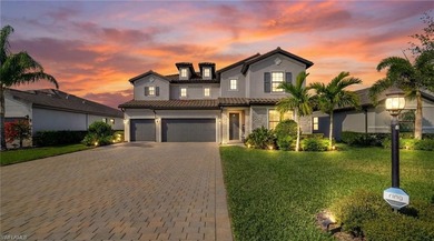 Step into elegant living in this stunning 4 bedroom plus 2 den on Old Corkscrew Golf Club in Florida - for sale on GolfHomes.com, golf home, golf lot