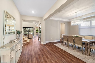 Step into elegant living in this stunning 4 bedroom plus 2 den on Old Corkscrew Golf Club in Florida - for sale on GolfHomes.com, golf home, golf lot