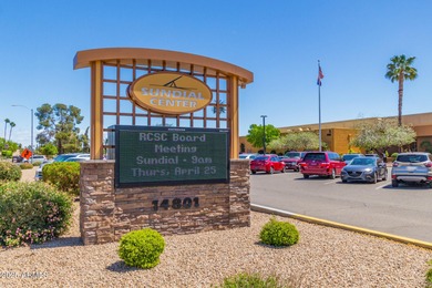 Discover this adorable 2-bedroom twin home situated in the on Sun City Lakes West and East in Arizona - for sale on GolfHomes.com, golf home, golf lot